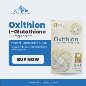 Oxithion L-Glutathione 100mg – Skin Brightening, Antioxidant & Detox Supplement (30 Tablets)
